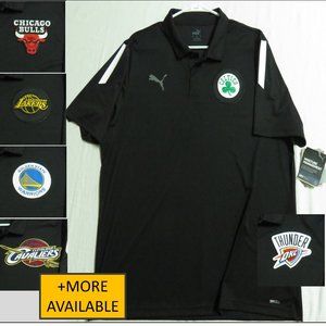 NEW 2XL Black Puma Men’s db Poly #709T Polo Shirt